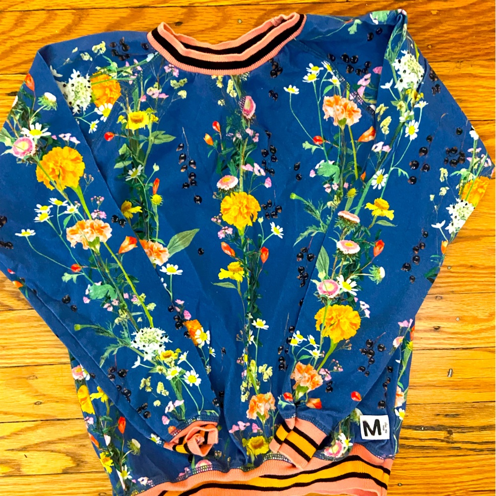 VGUC gorgeous floral sweatshirt